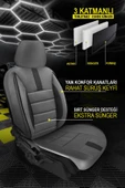 KURRA STORE Toyota Vista Ardeo ((v50) 2.0 I 16v 4wd (135 Hp) 2002 Trend TAY TÜYÜ Oto Koltuk Kılıfı GRİ - 2