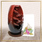 Geri Akışlı Şelale Temalı Kırmızı Tütsülük No:18 - 2