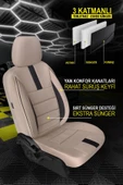KURRA STORE Ford Kuga Ica Titanium 1.5 Ecoboost 182 Awd A/t 2019 Trend TAY TÜYÜ Oto Koltuk Kılıfı BEJ - 2
