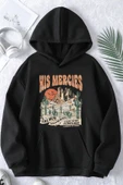His Mercies Baskılı Oversize Sweatshirt thumbnail 3
