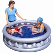 Bestway 51080,Mega Gri Metalik Uzay Gemisi Şişme Havuzu-152x43cm thumbnail 3