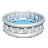 Bestway 51080,Mega Gri Metalik Uzay Gemisi Şişme Havuzu-152x43cm thumbnail 4