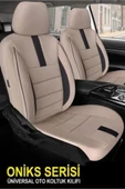 KURRA STORE Citroen C-elysee (phase I 2012) 1.2 Vti (72 Hp) 2014 Trend Serisi Tay Tüyü Oto Koltuk Kılıfı BEJ - 1