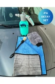 euroist 4'lü Oto Temizlik Seti – 2L Köpük Atan Pompa, Detay Fırça, Mikrofiber Eldiven, Araba Kurulama Bezi - 6