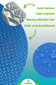 euroist 2'li Mikrofiber Temizlik Bezi - Cam, Ayna, Mutfak, Banyo, Araç Genel Temizlik Bezi (30/40 CM) YEŞİL - 3