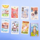 Cat Tarot 78 Cards - Kedi Tarot Kart Destesi - 5