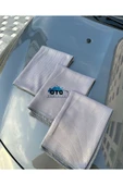 euroist Mikrofiber Cam Bezi, Araba Cam Bezi, Oto Cam Bezi İz Bırakmaz Premium Sınıf – 3 ADET - 50x70 cm - 3