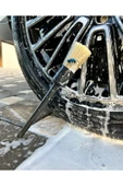 euroist Oto Detay Temizlik Fırçası, Araba Kliması ve Jant için Premium Yumuşak Detay Fırçası 24 cm (3 ADET) - 5