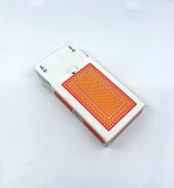 Kızıl Ay Briç Oyun Kartı Destesi - Kırmızı thumbnail 5