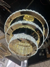 kristal gold avize - 1