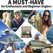 Valkyrie 354 Parça Balık Olta İğne Yem Seti Rapala Kurşun İğne Silikon Kaşık Çantalı Komple Set - 6