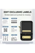 Niimbot B21S Bluetooth Termal Etiket Yazıcı - Siyah - 3