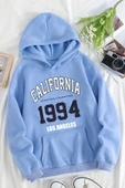 California Baskılı Oversize Sweatshirt - 1