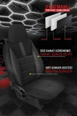 KURRA STORE Ford Mondeo Titanium 1.6 Tdci (115) Sedan 2016 Trend Serisi Tay Tüyü Oto Koltuk Kılıfı füme - 2
