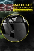 KURRA STORE Dacia Logan Mcv Ambiance 1.6 Lpg Euro5 5 Kisilik 2012 Trend Serisi Tay Tüyü Oto Koltuk Kılıfı füme - 4