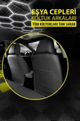 KURRA STORE Ford Mondeo Titanium 1.6 Tdci (115) Sedan 2016 Trend Serisi Tay Tüyü Oto Koltuk Kılıfı füme - 6