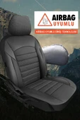 KURRA STORE Ford Mondeo Titanium 2.0 Tdci 140 Ov Sedan 2011 jakar tam set oto koltuk kılıfı siyah - 3