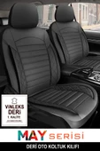 KURRA STORE Mini Countryman (r60) Cooper Sd 2.0 (143 Hp) 2013 DERİ TAM SET Oto Koltuk Kılıfı SİYAH - 1