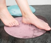 Vantuzlu Banyo Fırçası Masaj Pedi Sırt Masajı - 1