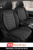 KURRA STORE Fiesta Titanium Ica 1.0i Ecoboost 100 Ov 2016 Trend JAKAR Oto Koltuk Kılıfı SİYAH - 1
