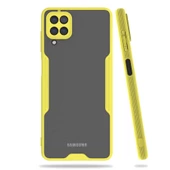 Galaxy M12 Kılıf Zore Parfe Kenarları Pastel Renk Silikon Kılıf thumbnail 7