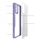 Galaxy A72 Kılıf Zore Parfe Kenarları Pastel Renk Silikon Kılıf thumbnail 11