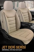 KURRA STORE Volkswagen Caddy Maxi Van 2.0 Tdi Scr Bmt 102 2018 Trend Serisi  DERİ Oto Koltuk Kılıfı Bej - 1