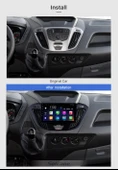 AVGO FORD TRANSİT 2013-2019 MULTİMEDYA NAVİGASYON USB KAMERA CARPLAYER thumbnail 2