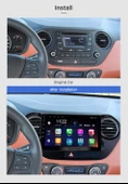 Navigold HYUNDAI İ10 2014-2017 MULTİMEDYA NAVİGASYON USB KAMERA CARPLAYER thumbnail 3