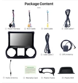 DARWİLL JEEP WRANGLER 2015-2018 MULTİMEDYA NAVİGASYON USB KAMERA CARPLAYER - 3
