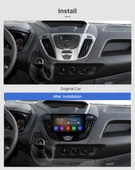 DARWİLL FORD TOURNEO 2017+ MULTİMEDYA NAVİGASYON USB KAMERA CARPLAYER thumbnail 2