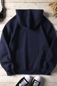 Unisex Panda Baskılı Oversize Sweatshirt - 6