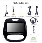 DARWİLL RENAULT CAPTUR M-A/C 2015+ MULTİMEDYA NAVİGASYON USB KAMERA CARPLAYER thumbnail 3