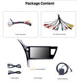 DARWİLL TOYOTA COROLLA 2017 MULTİMEDYA NAVİGASYON USB KAMERA CARPLAYER thumbnail 3