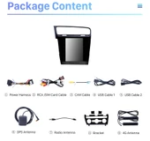 DARWİLL GOLF 7 TESLA 2014-2018 MULTİMEDYA NAVİGASYON USB KAMERA CARPLAYER thumbnail 4