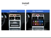 Fimex PEUGEOT 307 2002-2013 MULTİMEDYA NAVİGASYON USB KAMERA CARPLAYER 4 RAM thumbnail 2