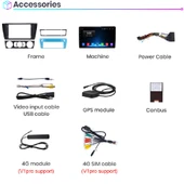 Navigold BMW E90-91-92-93 2004-2012 MULTİMEDYA NAVİGASYON USB KAMERA CARPLAYER 4 RAM thumbnail 3