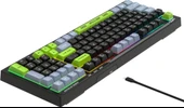 Everest Kb-98 Sılent Siyah/gri/yeşil Sessiz Rainbow Q Membrane Oyuncu Klavyesi - 4