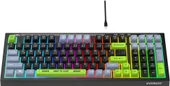 Everest Kb-98 Sılent Siyah/gri/yeşil Sessiz Rainbow Q Membrane Oyuncu Klavyesi - 3