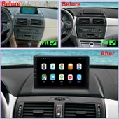 DARWİLL BMW X1-E84 2010-2014 MULTİMEDYA NAVİGASYON USB KAMERA CARPLAYER 4 RAM thumbnail 2