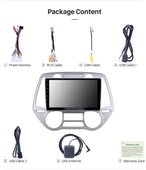 Necvox HYUNDAI İ20 2008-2014 MULTİMEDYA NAVİGASYON USB KAMERA CARPLAYER 4 RAM thumbnail 3