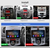 DARWİLL KIA CERATO A/C 2010-2012 MULTİMEDYA NAVİGASYON USB KAMERA CARPLAYER 4 RAM thumbnail 3