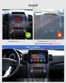 DARWİLL KIA SORENTO 2009-2012 MULTİMEDYA NAVİGASYON USB KAMERA CARPLAYER 4 RAM thumbnail 2