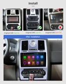Necvox CHRYSLER C300 2005-2007 MULTİMEDYA NAVİGASYON USB KAMERA CARPLAYER 4 RAM thumbnail 2