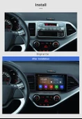 Fimex KIA PICANTO 2011-2017 MULTİMEDYA NAVİGASYON USB KAMERA CARPLAYER 6 RAM - 2