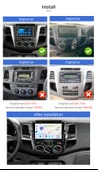 Necvox TOYOTA HILUX M/C 2008-2014 MULTİMEDYA NAVİGASYON USB KAMERA CARPLAYER 4 RAM thumbnail 2