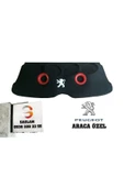 Sağlam Peugeot 2008 Pandizot Pandizot Bagaj Pandizotu Düz Veya Hoparlör Yuvalı Bagaj Şapkalık 4 oval 2x10 - 1
