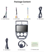 Fimex JEEP COMPASS 2007-2009 MULTİMEDYA NAVİGASYON USB KAMERA CARPLAYER 6 RAM - 3