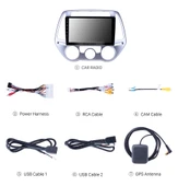 Fimex HYUNDAI İ20 (MANUAL AC) 2008-2012 MULTİMEDYA NAVİGASYON USB KAMERA CARPLAYER 6 RAM - 3