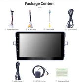 Necvox TOYOTA VERSO 2009-2018 MULTİMEDYA NAVİGASYON USB KAMERA CARPLAYER 4 RAM thumbnail 3